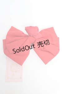 metamorphose / バラ付リボンバレッタ  赤 Y-25-12-12-040-ME-AC-SZ-ZY