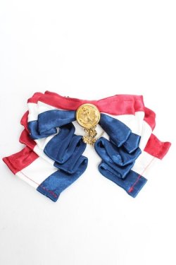 画像1: ALICE and the PIRATES / A/Pトリコロールリボンバレッタ  トリコロール Y-25-12-12-043-PA-AC-SZ-ZY