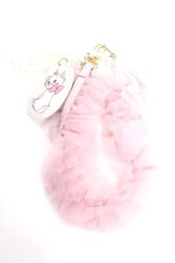 Maison de FLEUR / Disney Marie/ストラップ F ピンク Y-25-12-12-044-LO-ZA-SZ-ZY
