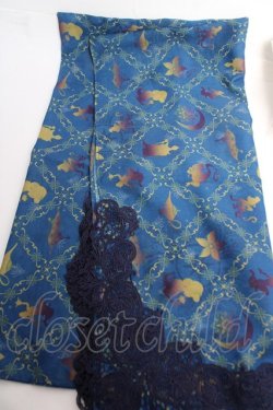 画像2: axes femme / アラジン/大判ストール F ブルー Y-25-12-12-048-AX-ZA-SZ-ZY