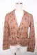 画像1: axes femme / 花柄ジャケット  ピンク Y-25-12-13-039-AX-JA-SZ-ZY (1)