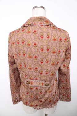 画像2: axes femme / 花柄ジャケット  ピンク Y-25-12-13-039-AX-JA-SZ-ZY