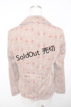 画像2: axes femme / 花柄ジャケット  ピンク Y-25-12-13-039-AX-JA-SZ-ZS
