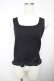 画像3: axes femme / ニットタンク×2WAYニット F 黒 Y-25-12-13-044-AX-TO-SZ-ZY (3)