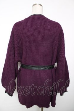 画像2: axes femme / ディズニーヴィランズ/カーディガン M 紫 Y-25-12-13-058-AX-TO-SZ-ZY