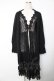 画像1: axes femme / ジレ重ね着風ロングカーデ M 黒 Y-25-12-13-070-AX-OP-SZ-ZY (1)