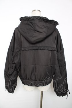 画像2: Honey Cinnamon / 袖レースアップ中綿ジャケット F 黒 Y-25-12-13-072-LO-JA-SZ-ZY