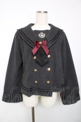 Amavel / クラウンエンブレセーラーポンチョコート F グレー Y-25-12-13-073-CA-CO-SZ-ZY