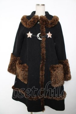 画像1: MILK / オーバー・ザ・レインボーコート  黒 Y-25-12-13-074-ML-CO-AS-ZY