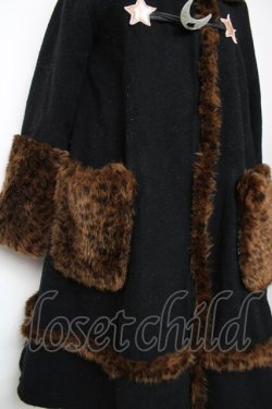 画像4: MILK / オーバー・ザ・レインボーコート  黒 Y-25-12-13-074-ML-CO-AS-ZY