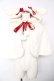 画像1: BABY, THE STARS SHINE BRIGHT / Alice Red&Blackケープ  アイボリー Y-25-12-13-081-BA-JA-SZ-ZY (1)