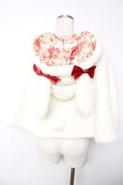 画像2: BABY, THE STARS SHINE BRIGHT / Alice Red&Blackケープ  アイボリー Y-25-12-13-081-BA-JA-SZ-ZY