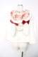 画像2: BABY, THE STARS SHINE BRIGHT / Alice Red&Blackケープ  アイボリー Y-25-12-13-081-BA-JA-SZ-ZY (2)