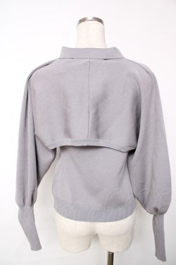 画像2: an another angelus / ボレロアンサンブルニット F グレー Y-25-12-13-082-CA-TO-SZ-ZY