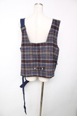 画像2: Princess Chronicles / 秘密探偵のリボンベスト XXＬ 紺 Y-25-12-13-084-PU-TO-SZ-ZY