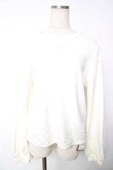 Amavel / ベロアチャイナトップス F アイボリー Y-25-12-13-089-CA-TO-SZ-ZY