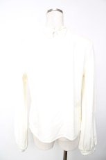 画像2: Amavel / ベロアチャイナトップス F アイボリー Y-25-12-13-089-CA-TO-SZ-ZI (2)