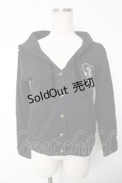 画像1: MILK / Clubパーカー  黒 Y-25-12-13-100-ML-TO-SZ-ZY