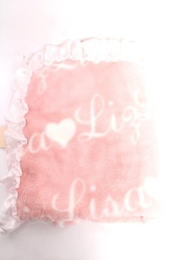 画像1: LIZ LISA / ブランケット  ピンク Y-25-12-13-002-LO-ZA-SZ-ZY