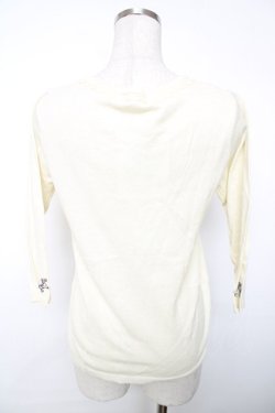 画像2: axes femme / 刺繍カーディガン M 生成り Y-25-12-13-012-AX-TO-SZ-ZY