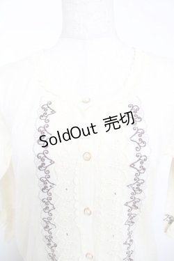 画像3: axes femme / 刺繍カーディガン M 生成り Y-25-12-13-012-AX-TO-SZ-ZI