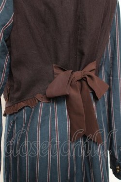 画像4: axes femme / ベストドッキングストライプワンピース M グリーン Y-25-12-13-115-AX-OP-SZ-ZY