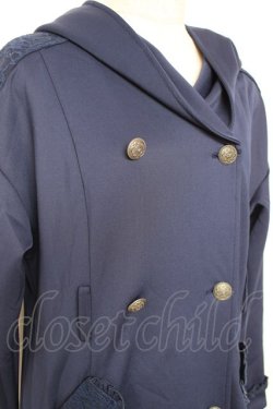 画像3: axes femme / ティアードコーディガン M 紺 Y-25-12-13-117-AX-JA-SZ-ZY