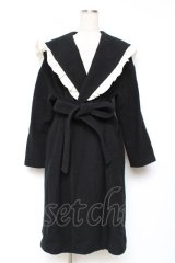 MILK / Palaceガウンコート  ブラック Y-25-12-13-123-ML-CO-SZ-ZY