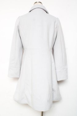 画像2: axes femme POETIQUE / スカラップ丸襟コート  サックス Y-25-12-13-125-AX-CO-SZ-ZY