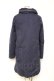 画像2: Franche Lippee / 裏ボアフード付きAラインコート M 紺 Y-25-12-13-128-LO-CO-SZ-ZY (2)