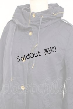 画像3: Franche Lippee / 裏ボアフード付きAラインコート M 紺 Y-25-12-13-128-LO-CO-SZ-ZI