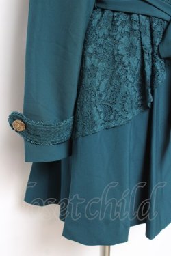 画像5: axes femme / レース重ねクラシックコート M グリーン Y-25-12-13-130-AX-CO-SZ-ZY