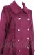 画像5: axes femme POETIQUE / ケープ付きコート  ワイン Y-25-12-13-131-AX-CO-SZ-ZY (5)