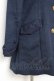 画像4: axes femme / 薔薇ボタン丸襟コート M 紺 Y-25-12-13-133-AX-CO-SZ-ZY (4)