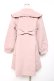 画像2: Amavel / フリル襟コート M ピンク Y-25-12-13-136-CA-OP-SZ-ZY (2)