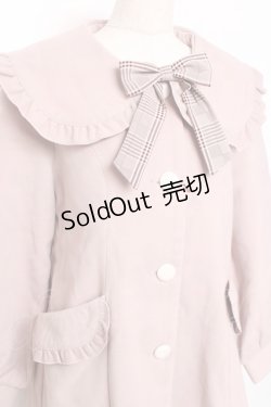 画像3: Amavel / フリル襟コート M ピンク Y-25-12-13-136-CA-OP-SZ-ZY