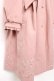 画像4: axes femme / 額縁風刺繍フード付きコート L ピンク Y-25-12-13-137-AX-CO-SZ-ZY (4)