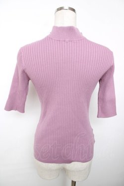 画像2: F＆A / ハイネックリブニット  ピンク Y-25-12-13-025-LO-TO-SZ-ZY