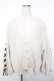 画像1: axes femme / レースアップ袖ニットカーディガン M オフ Y-25-12-13-027-AX-TO-SZ-ZY (1)
