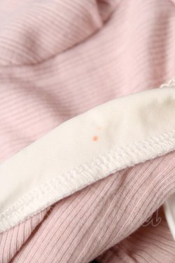 画像4: axes femme / ビジュー＆プチバラ装飾テレコトップス  ピンク Y-25-12-13-033-AX-TO-SZ-ZY