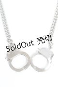 BPN / 手錠モチーフネックレス  ブラック Y-25-12-17-001-GO-AC-SZ-ZY