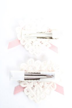 画像2: m petit by misako / AM2Pクリップ  中桃 Y-25-12-17-006-LO-AC-SZ-ZY