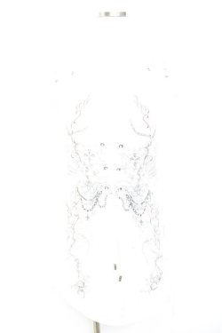 画像1: Rozen Kavalier / プリントノースリーブトップス  白 Y-25-12-17-039-OO-TO-SZ-ZY