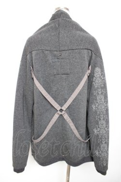 画像2: Rozen Kavalier / 後ろハーネス裏起毛パーカー  グレー Y-25-12-17-043-OO-TO-SZ-ZY