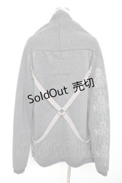 画像2: Rozen Kavalier / 後ろハーネス裏起毛パーカー  グレー Y-25-12-17-043-OO-TO-SZ-ZY