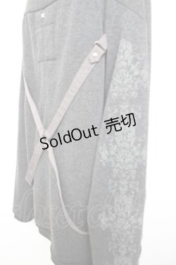 画像3: Rozen Kavalier / 後ろハーネス裏起毛パーカー  グレー Y-25-12-17-043-OO-TO-SZ-ZY