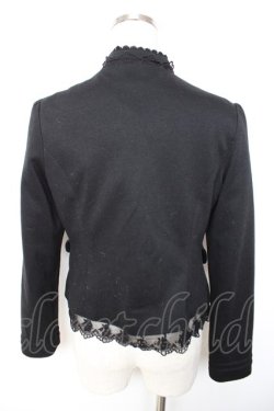 画像2: axes femme / ナポレオン風カットジャケット M 黒 Y-25-12-17-052-AX-JA-SZ-ZY