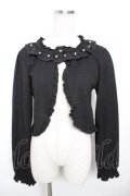 axes femme / ぽこぽこフリルボレロ F 黒 Y-25-12-17-072-AX-TO-SZ-ZY