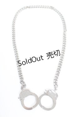 画像2: BPN / 手錠モチーフネックレス  ブラック Y-25-12-17-001-GO-AC-SZ-ZY