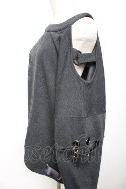 画像3: Ozz conte / 歯車ptベルトプルオーバー  グレー Y-25-12-17-078-OO-TO-SZ-ZY